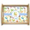 Animal Alphabet Natural Wooden Tray - Large (Personalized)