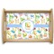Animal Alphabet Natural Wooden Tray - Small (Personalized)