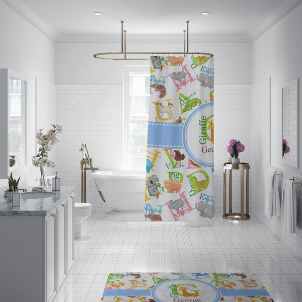 Animal Alphabet Shower Curtain - 70"x83"