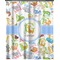 Animal Alphabet Extra Long Shower Curtain - 70"x84" (Personalized)