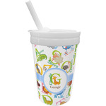 Animal Alphabet Sippy Cup with Straw (Personalized)
