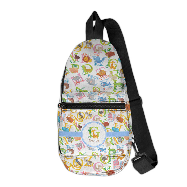 Custom Animal Alphabet Sling Bag (Personalized)