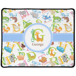 Animal Alphabet Large Gaming Mouse Pad - 12.5" x 10" (Personalized)