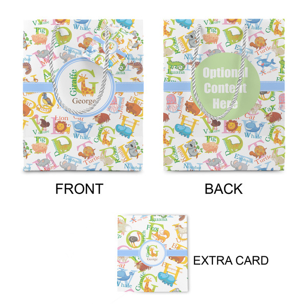 Animal Alphabet Small Gift Bag - Approval