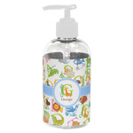 Animal Alphabet Plastic Soap / Lotion Dispenser (8 oz - Small - White) (Personalized)
