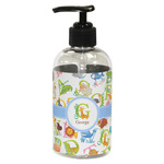 Animal Alphabet Plastic Soap / Lotion Dispenser (8 oz - Small - Black) (Personalized)