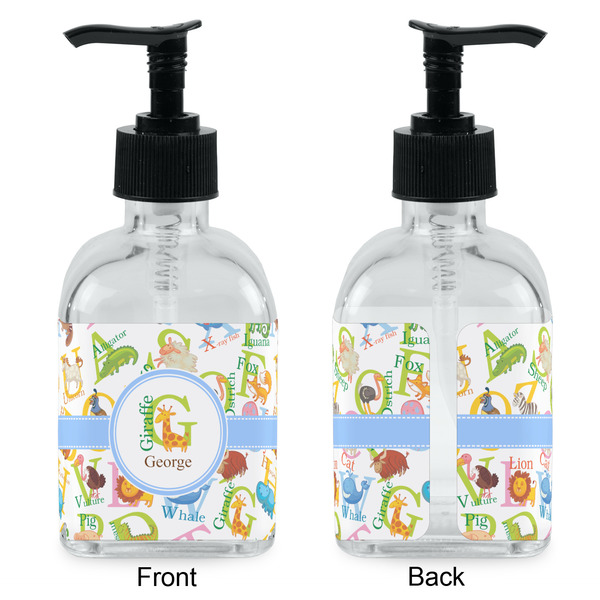Animal Alphabet Glass Soap/Lotion Dispenser - Approval