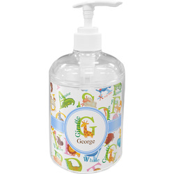 Animal Alphabet Acrylic Soap & Lotion Bottle (Personalized)