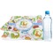 Animal Alphabet Sports Towel Folded with Water Bottle