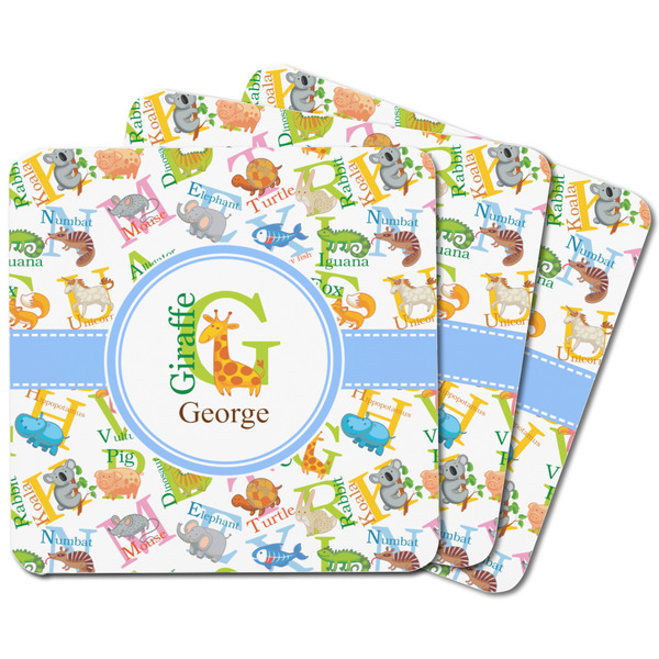 Animal Alphabet Square Fridge Magnet - MAIN