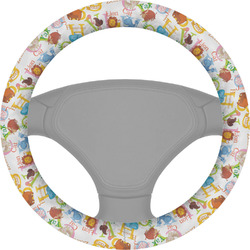 Animal Alphabet Steering Wheel Cover (Personalized)