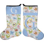 Animal Alphabet Holiday Stocking - Double-Sided - Neoprene (Personalized)