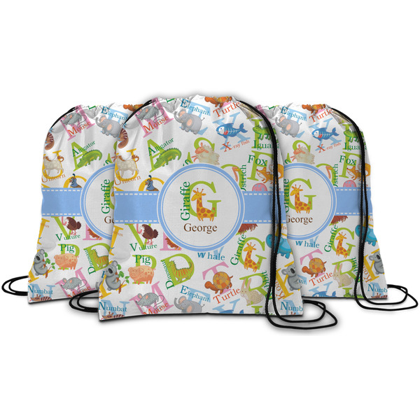Animal Alphabet String Backpack - MAIN