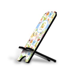 Animal Alphabet Stylized Cell Phone Stand - Small w/ Name or Text