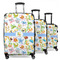 Animal Alphabet 3 Piece Luggage Set - 20" Carry On, 24" Medium Checked, 28" Large Checked (Personalized)