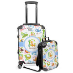 Animal Alphabet Kids 2-Piece Luggage Set - Suitcase & Backpack (Personalized)
