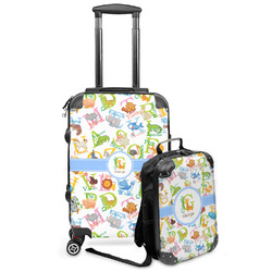 Animal Alphabet Kids 2-Piece Luggage Set - Suitcase & Backpack (Personalized)