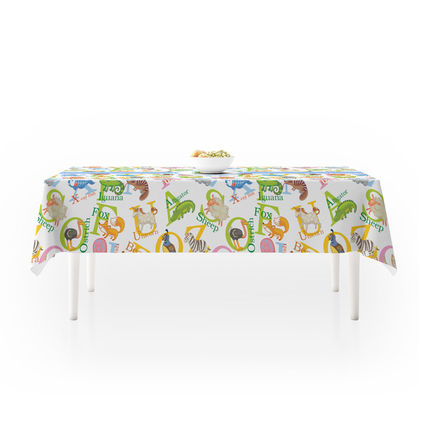 Animal Alphabet Tablecloths (58"x102") - MAIN