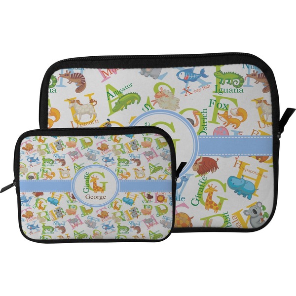 Animal Alphabet Tablet Sleeve (Size Comparison)
