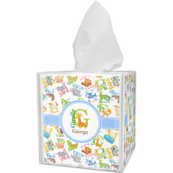 Animal Alphabet Tissue Box Cover (Personalized)