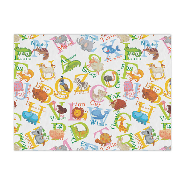 Custom Animal Alphabet Tissue Paper Sheets - Large - Heavyweight