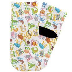 Animal Alphabet Toddler Ankle Socks (Personalized)