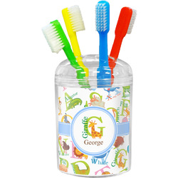 Animal Alphabet Toothbrush Holder (Personalized)