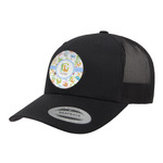 Animal Alphabet Trucker Hat - Black (Personalized)