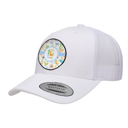 Animal Alphabet Trucker Hat - White (Personalized)