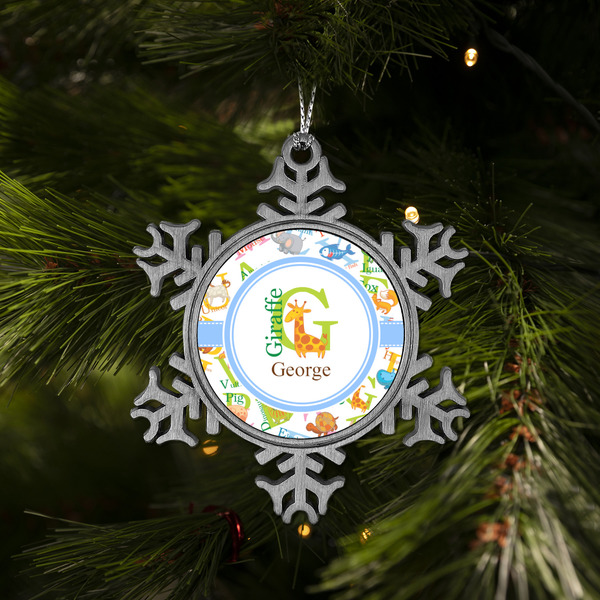 Animal Alphabet Vintage Snowflake - (LIFESTYLE)