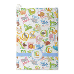 Animal Alphabet Waffle Weave Golf Towel (Personalized)