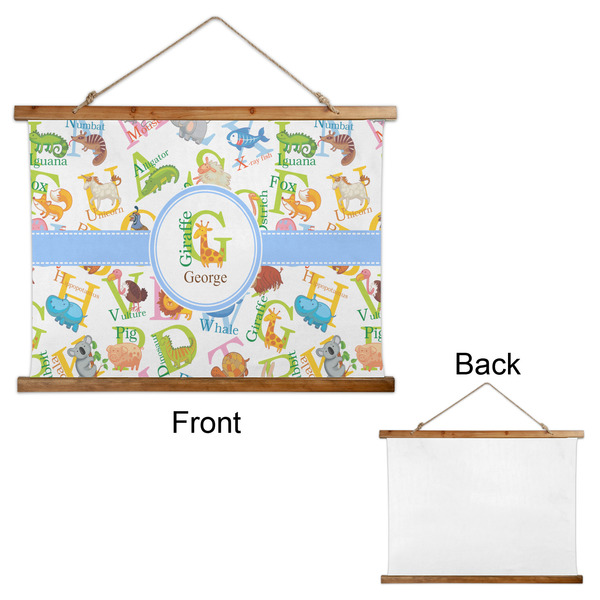 Animal Alphabet Wall Hanging Tapestry - Landscape - APPROVAL