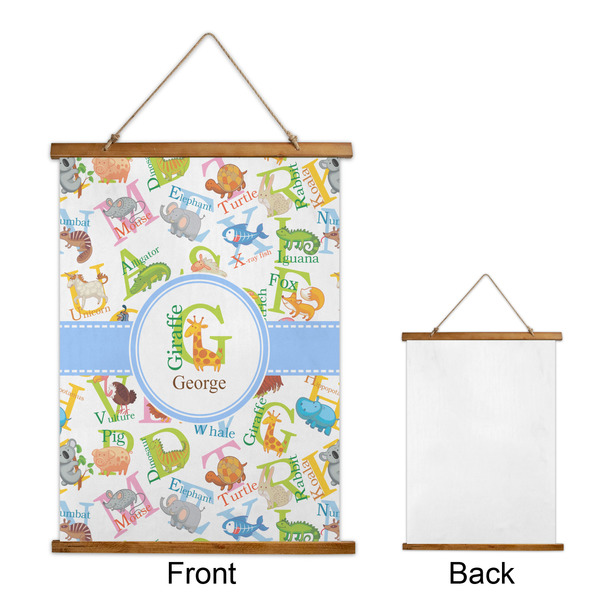 Animal Alphabet Wall Hanging Tapestry - Portrait - APPROVAL