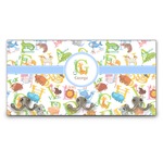 Animal Alphabet Wall Mounted Coat Rack (Personalized)