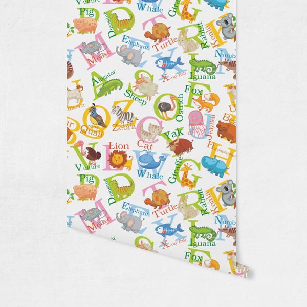 Animal Alphabet Wallpaper on Wall