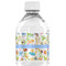 Animal Alphabet Water Bottle Label - Back View