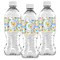 Animal Alphabet Water Bottle Labels - Front View