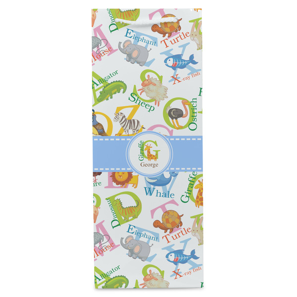 Animal Alphabet Wine Gift Bag - Matte - Front