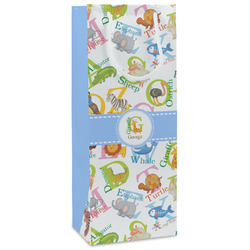 Animal Alphabet Wine Gift Bags - Matte (Personalized)