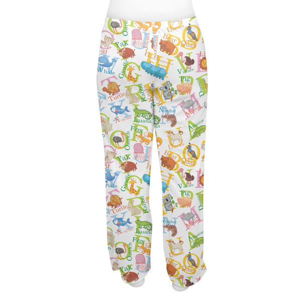 Animal Alphabet Women's Pj on model - Back