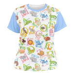 Animal Alphabet Women's Crew T-Shirt - Medium
