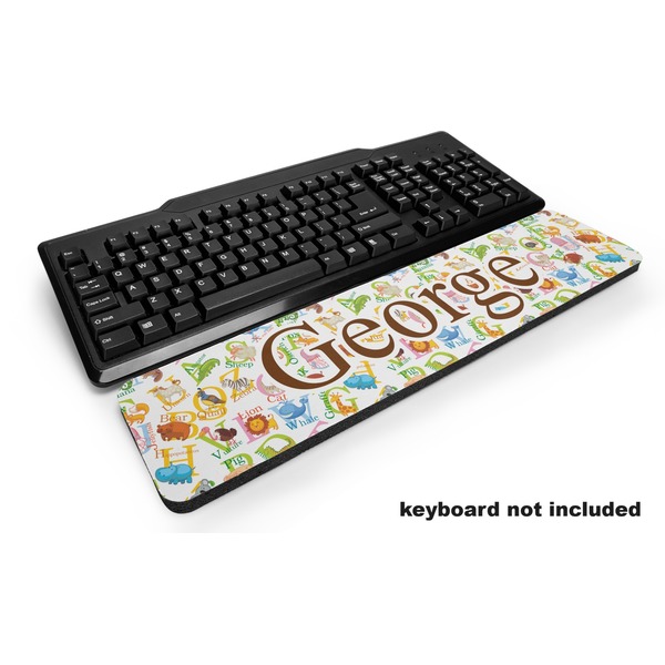 Custom Animal Alphabet Keyboard Wrist Rest (Personalized)