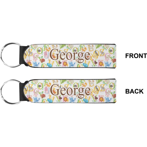 Animal Alphabet Wristlet (Front + Back)