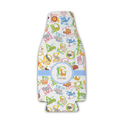 Animal Alphabet Zipper Bottle Cooler (Personalized)