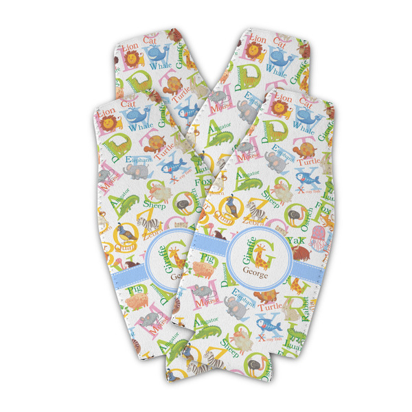 Animal Alphabet Zipper Bottle Cooler - Set of 4 - PARENT MAIN (flat)