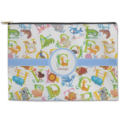 Animal Alphabet Zipper Pouch (Personalized)