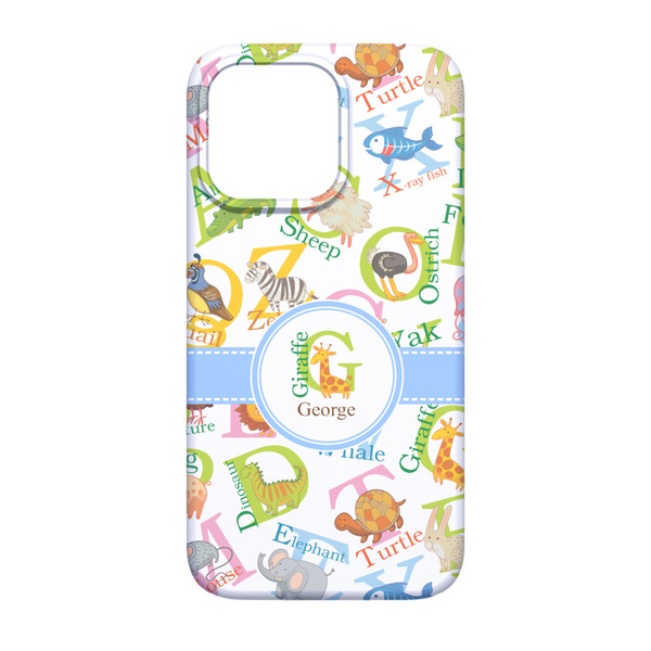 Animal Alphabet iPhone 13 Case - Back