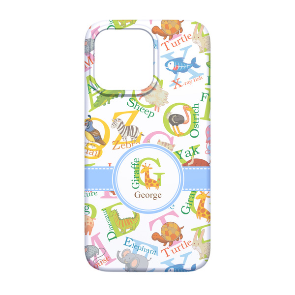 Animal Alphabet iPhone 13 Pro Case - Back