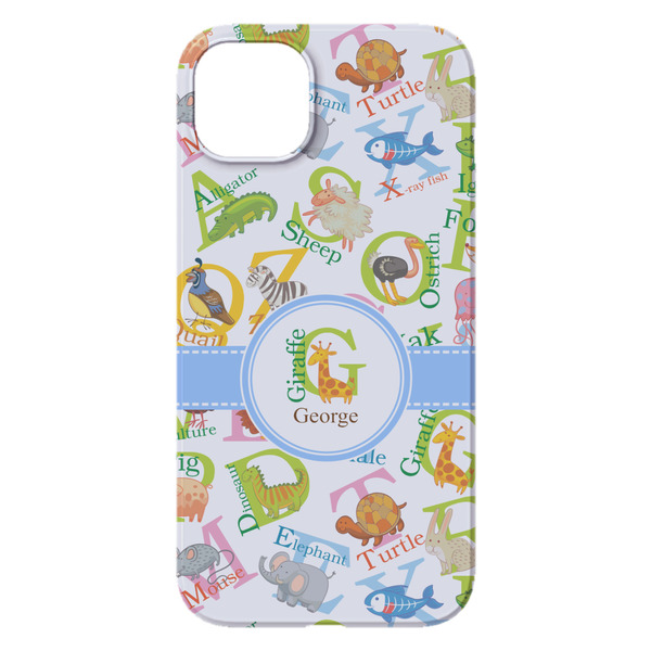 Animal Alphabet iPhone 14 Plus Case - Back