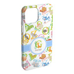Animal Alphabet iPhone Case - Plastic (Personalized)